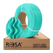 Filament pour imprimante 3D - PLA Pastel Macaron - Rosa3D - 1,75 mm - 1 kg Refill - Menthe