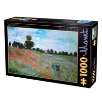 Puzzle 1000 pièces - Les coquelicots