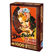 Puzzle 1000 pièces - Marlene Dietri