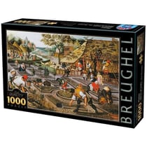 Puzzle 1000 pièces - Printemps Flamand - Brughuel