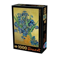 Puzzle 1000 pièces - Les Iris - Vincent Van Gogh