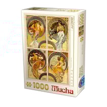 Puzzle 1000 pièces - Arts - Alphonse Mucha