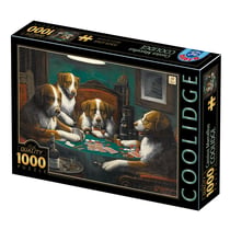 Puzzle 1000 pièces - Poker Game - Cassius Marcellus Coolidge