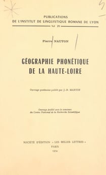 Géographie phonétique de la Haute-Loire