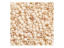 Perles Toho 11/0 - Tube de 3 g - Color 763 Opaque Luster Matte beige - Créalia