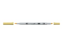 Tombow - Feutre à alcool double pointe ABT PRO - 5,5 mm - jaune pâle P062