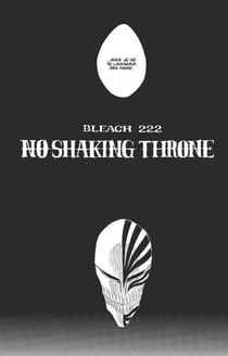 Bleach - T25 - Chapitre 222 - NO SHAKING THRONE