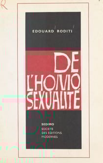 De l'homosexualité