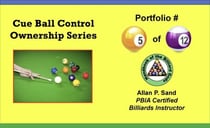 Cue Ball Control Ownership Series, Portfolio #5 of 12 - Cue Ball Control Ownership Series, #5