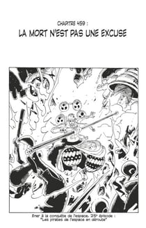 One Piece édition originale - Chapitre 459 - La mort n'est pas une excuse