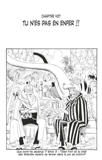 One Piece édition originale - Chapitre 427 - Tu n'es pas en enfer !!