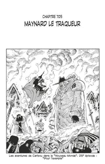 One Piece édition originale - Chapitre 705 - Maynard le traqueur