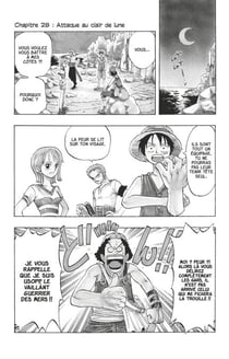 One Piece édition originale - Chapitre 28 - Attaque au clair de lune