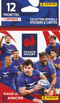 RUGBY EDF - Blister 12 + 1 pochettes
