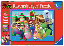Puzzle XXL 100 pièces - Let's-a-go ! Super Mario - Ravensburger