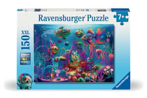 Puzzle XXL 150 pièces - Aliens sous l’eau - Ravensburger