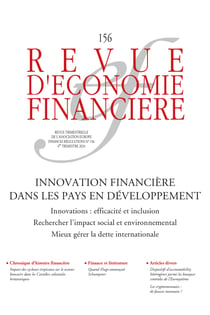 Innovation financière dans les pays en développement