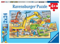 Puzzles 2x24 p - Beaucoup de travail sur le chantier