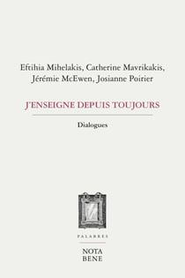 J'enseigne depuis toujours - DIALOGUES
