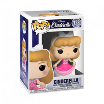 Figurine Funko POP - Disney Cendrillon - Cendrillon robe rose - n°738