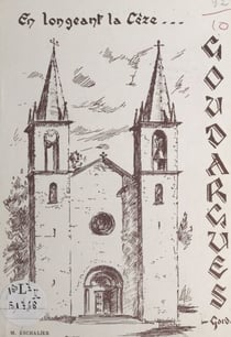 Goudargues : en longeant la Ce`ze...