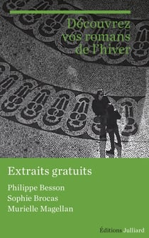 Rentrée littéraire Janvier 2016 - Julliard - Extraits gratuits