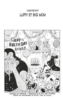 One Piece édition originale - Chapitre 847 - Luffy et Big Mom