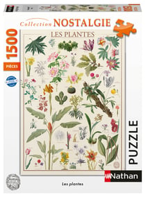 Puzzle - 1500 pièces - Les fleurs / Muséum national d'Histoire naturelle