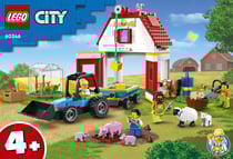 La grange et les animaux de la ferme