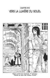 One Piece édition originale - Chapitre 545 - Vers la lumière du soleil