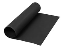 Rouleau de papier noir imitation cuir - 100x50 cm