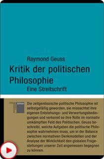 Kritik der politischen Philosophie - Eine Streitschrift