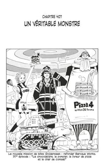 One Piece édition originale - Chapitre 407 - Un véritable monstre
