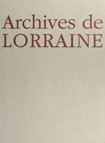 Archives de Lorraine