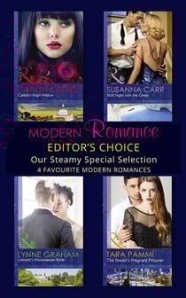 Modern Romance February 2016 Editor's Choice - Leonetti's Housekeeper Bride / The Sheikh's Pregnant Prisoner / Castelli's Virgin Widow / Illicit Night with the Greek