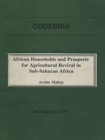African households and prospects for agricultural revival in Sub-Saharan Africa - Working Paper 2/91