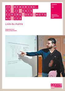 Je mémorise... et je sais écrire des mots au CE2, Livre du maître