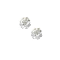 Lot de 6 grandes roses azyme Patisdécor - Blanc - ⌀ 5 cm - 16 g