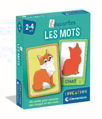 Éducartes : Les mots - Clementoni