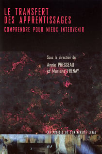 Le transfert des apprentissages - comprendre pour mieux intervenir