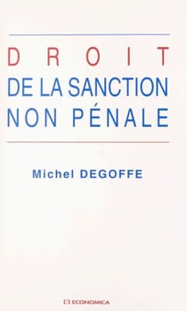 Droit de la sanction non pénale