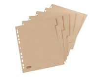 Lot de 6 intercalaires A4 - Touareg - Carton - Elba