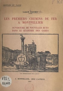 Les premiers chemins de fer à Montpellier - Ouverture de nouvelles rues dans le quartier des gares