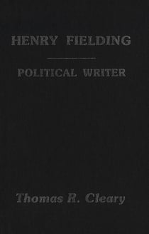 Henry Fielding - A Political Writer