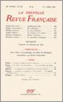 La Nouvelle Revue Française N' 338 (Avril 1942)