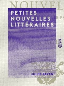 Petites Nouvelles littéraires