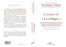 A propos de la "critique"