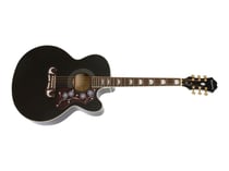Epiphone - guitare EJ-200CE - noire