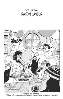 One Piece édition originale - Chapitre 1007 - Raton laveur