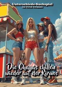 Die Chayas chillen wieder auf der Kirmes - Finde die Unterschiede Suchspiel Bilderbuch für Erwachsene
